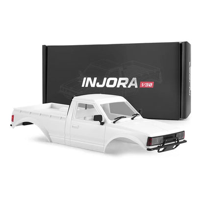 INJORA Pickup Hard Body for 1/30 Axial SCX30, 99mm Wheelbase -  IR80-30WH