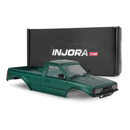 INJORA Pickup Hard Body for 1/30 Axial SCX30, 99mm Wheelbase - IR80-30GN