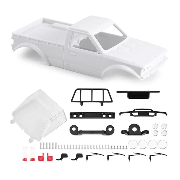 INJORA Pickup Hard Body for 1/30 Axial SCX30, 99mm Wheelbase -  IR80-30WH