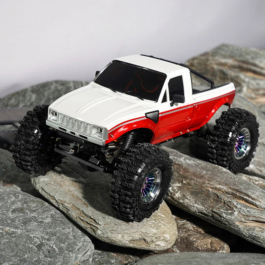 INJORA IR60 Pickup Hard Body with Bed Rack for 1/18 TRX4M Defender Bronco - IR60-RW