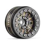 INJORA 1.0" 47g/pcs Brass -3.15mm Offset Wheels for Micro Crawlers - YQW-1005G