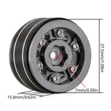 INJORA 1.0" 47g/pcs Brass -3.15mm Offset Wheels for Micro Crawlers - YQW-1005G