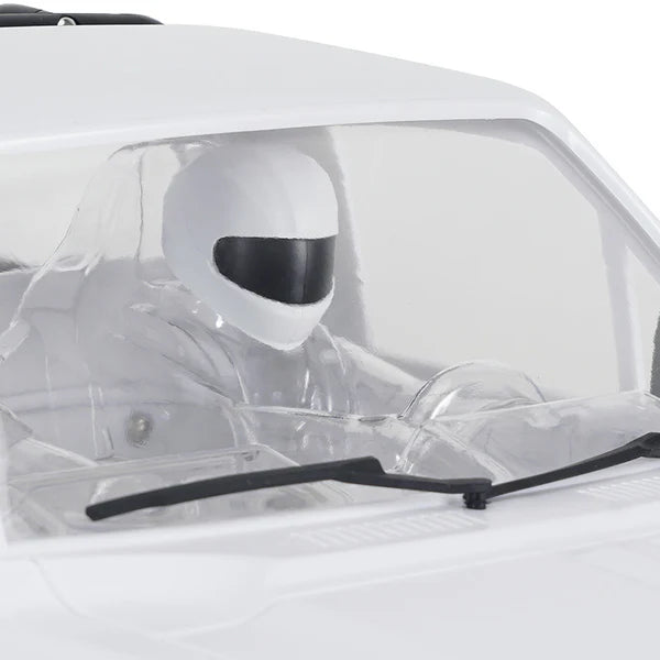 INJORA IR60-10 Hard Body with Interior & Bed Cage for 1/10 RC Crawler (White) -  IR60-10WH