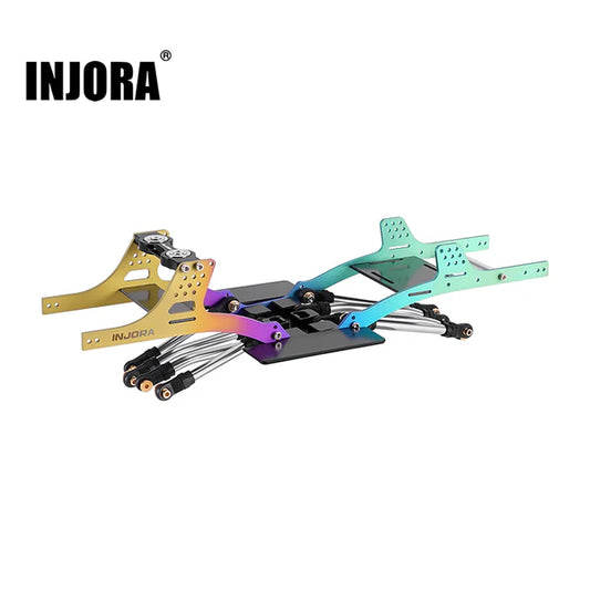 INJORA Rainbow Titanium LCG Chassis Kit for 1/24 SCX24 - SCX24-199