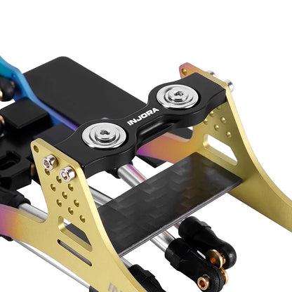 INJORA Rainbow Titanium LCG Chassis Kit for 1/24 SCX24 - SCX24-199