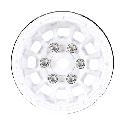 INJORA 1.0” Aluminum Beadlock Wheels (W1056) - DGW-1056WH