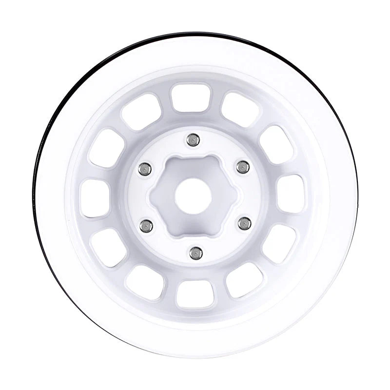 INJORA 1.0” Aluminum Beadlock Wheels (W1056) - DGW-1056WH