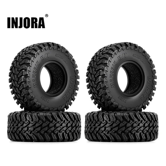 INJORA Maverick M/T 1.0 Tires (57x22mm) - YQT-1028