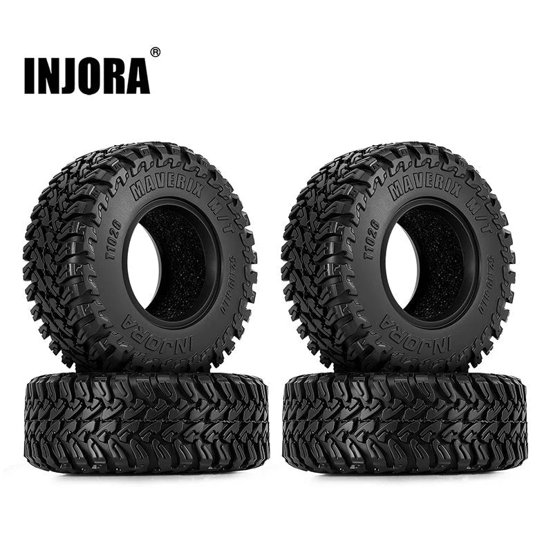 INJORA Maverick M/T 1.0 Tires (52x19mm) - YQT-1026