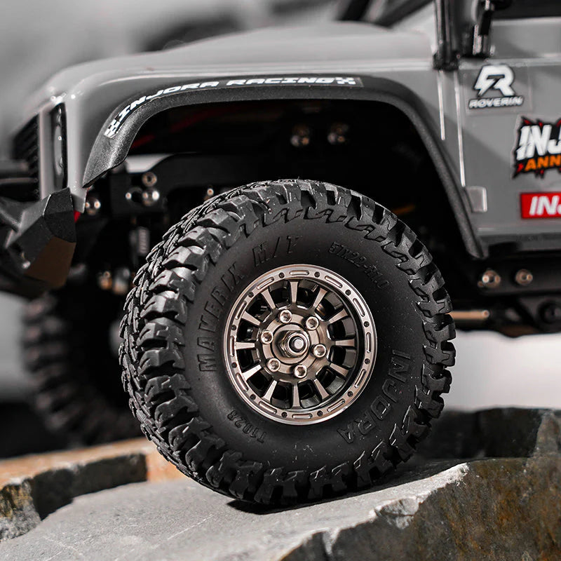 INJORA 1.0” Aluminum Beadlock Wheels (W1056) - DGW-1056GL