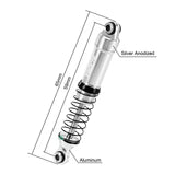 INJORA LS 59mm Aluminum Oil Shocks for 1/18 Redcat Ascent-18 HPI Venture18 - ASC18-36SR