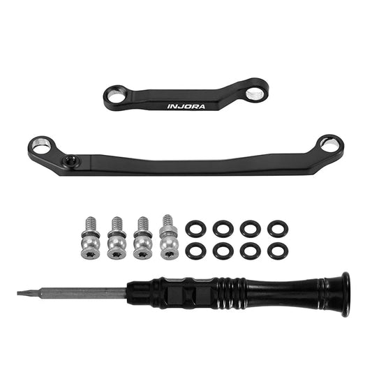 INJORA Brass Steering Links for Scx30 - SCX30-05BK