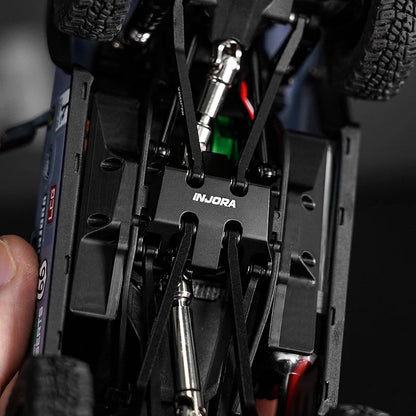 INJORA Aluminum Skid Plate for SCX30 - SCX30-06BK