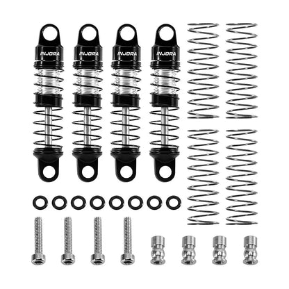 INJORA 26mm Aluminum Oil Shocks for 1/30 Axial SCX30 - SCX30-08BS