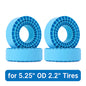 INJORA Silicone Rubber Inserts for 2.2" (132-134mm 5.25" OD) Tires (2202) - DGT-2202BL
