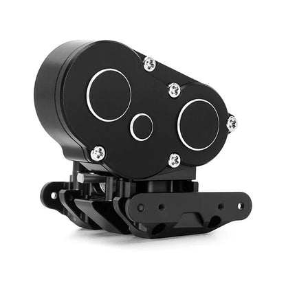 INJORA Complete Transmission with Brass Skid Plate for 1/30 SCX30 - SCX30-31