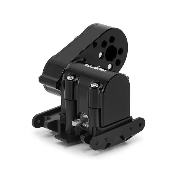 INJORA Complete Transmission with Brass Skid Plate for 1/30 SCX30 - SCX30-31