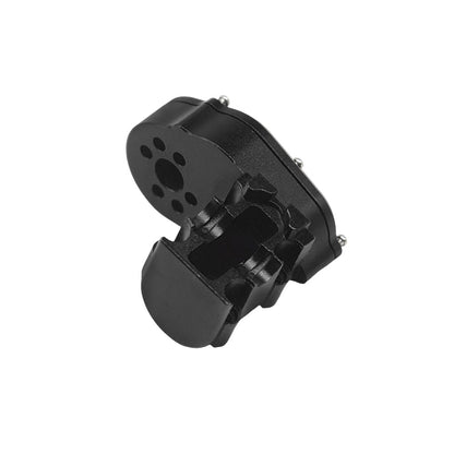 Houston RC SCX30 Aluminum Transmission (Black) with cover - DTSCX3001BL