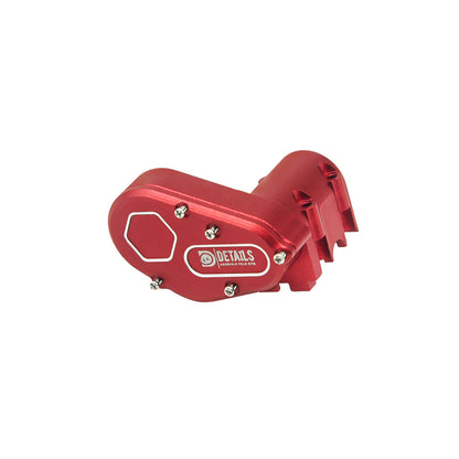 Houston RC SCX30 Aluminum Transmission (Red) with cover - DTSCX3001R