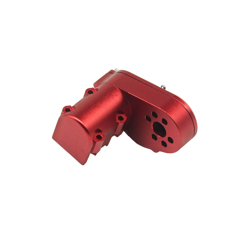 Houston RC SCX30 Aluminum Transmission (Red) with cover - DTSCX3001R