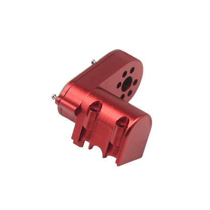 Houston RC SCX30 Aluminum Transmission (Red) with cover - DTSCX3001R