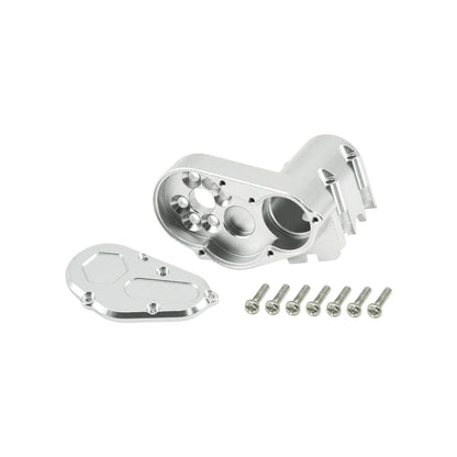 Houston RC SCX30 Aluminum Transmission (Silver) with cover - DTSCX3001S
