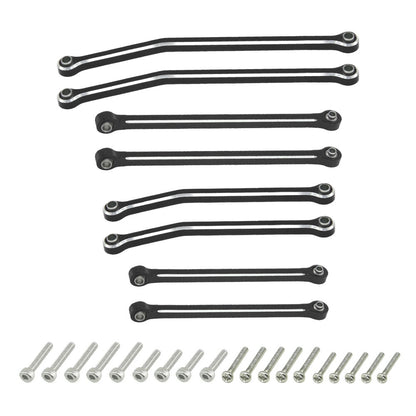 Houston RC SCX30 Aluminum Links (Black) 8pcs - DTSCX3018BL