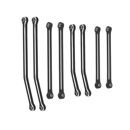 Houston RC SCX30 Aluminum Links (Black) 8pcs - DTSCX3018BL