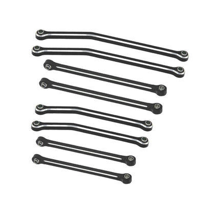 Houston RC SCX30 Aluminum Links (Black) 8pcs - DTSCX3018BL