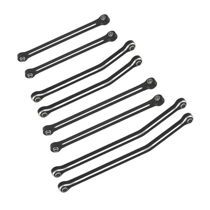 Houston RC SCX30 Aluminum Links (Black) 8pcs - DTSCX3018BL