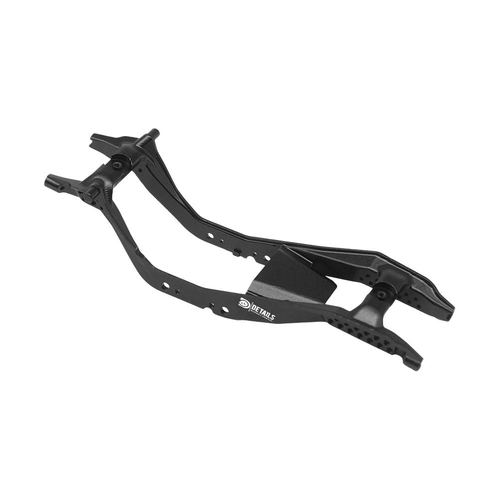 Houston RC SCX30 Aluminum Chassis (Black) w/magnetic mounts for bodies - DTSCX3021BL