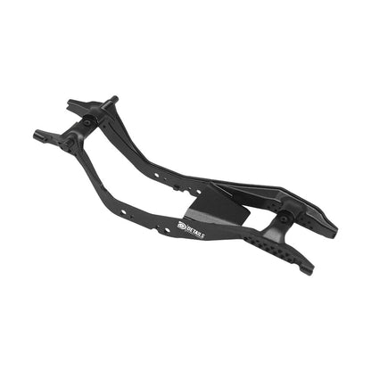 Houston RC SCX30 Aluminum Chassis (Black) w/magnetic mounts for bodies - DTSCX3021BL
