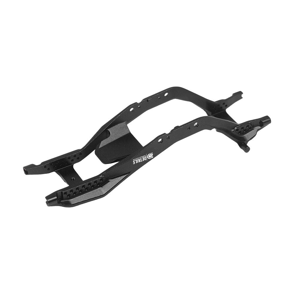 Houston RC SCX30 Aluminum Chassis (Black) w/magnetic mounts for bodies - DTSCX3021BL