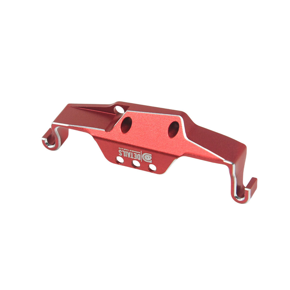 Houston RC SCX30 Aluminum Battery Tray (Red) - DTSCX3023R