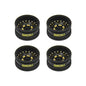 Houston RC SCX30 HEAVY Weighted 0.7" Brass Wheels - 7 Hole Design - DTSCX3025