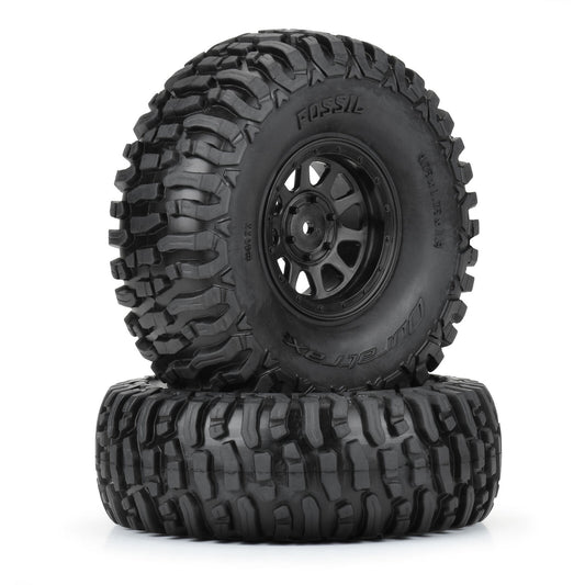 1/10 Fossil Font/Rear 1.9" Crawler Tires MTD 12mm Black Kodiak (2) - DTX407710