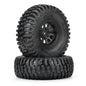 1/10 Fossil Font/Rear 1.9" Crawler Tires MTD 12mm Black Kodiak (2) - DTX407710