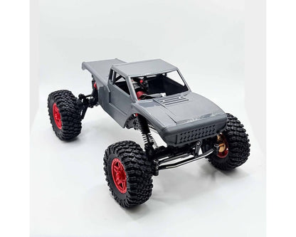 Furitek TerraX Active Pro 4WS 1/18 ARTR Mini Rock Crawler (Grey) w/2.4GHz Radio - FUR-2705