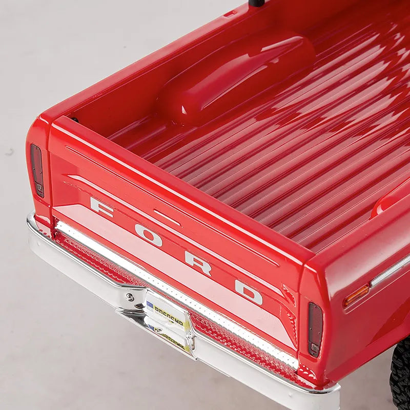 FMS FCX18 II 1:18 Ford F-100 RTR Brushed (Red) - 118L01BDRD