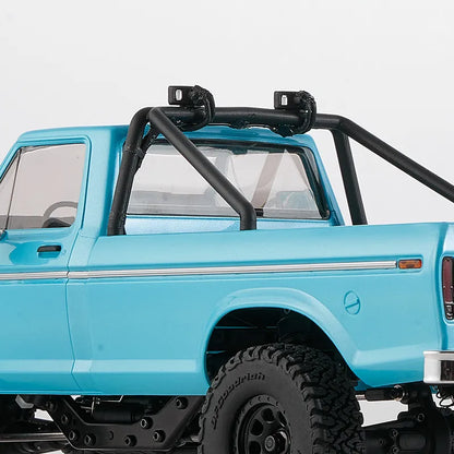 FMS FCX18 II 1:18 Ford F-100 RTR Brushed (Cerulean) - 118L01BDCRL