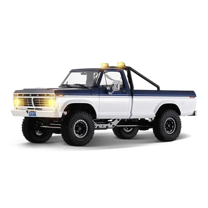 FMS FCX18 II 1:18 Ford F-100 RTR Brushed (White) - 118L01BDBUWH