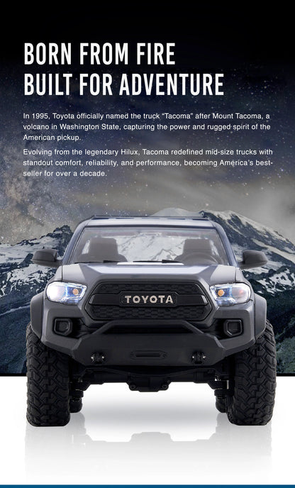 FMS FCX24M Toyota Tacoma 1/24 scale RTR (Gray) - ** Pre-Order for early December **