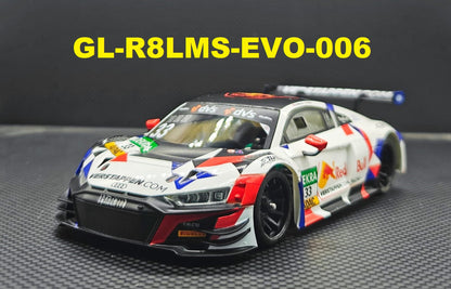 GL Body - Audi R8 #33 White Red Bull Livery - GL-R8-EVO-006