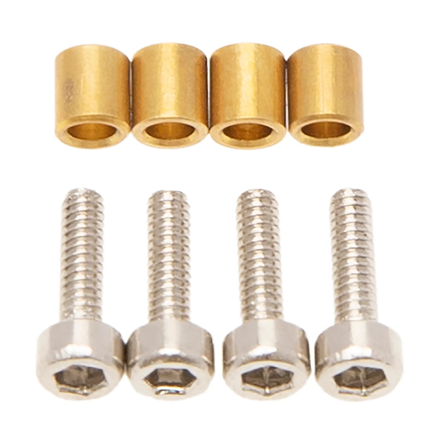 MEUS Racing C-Hub Screws Brass Bushings/Sleeves for SCX24 Isokinetic Axles Steering Knuckles and C-Hubs