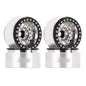DGW-1957SR INJORA 1.9" Super Heavy Brass & Aluminum Beadlock Wheels Offset -10mm for 1/10 RC Crawlers (4) (W1957) - Rainbow Color (Copy)