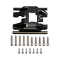 INJORA 53g/pcs Brass Skid Plate Transmission Mount for 1/18 TRX4M - 4M-67BK