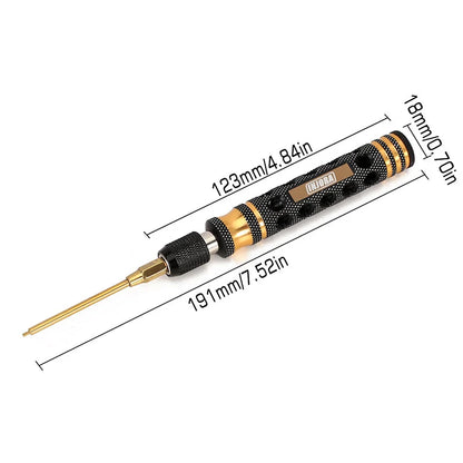INJORA 8-in-1 Quick-Change Hex Phillips Nut Driver Set for 1/24 1/18 RC Crawler - Tool-LSD68