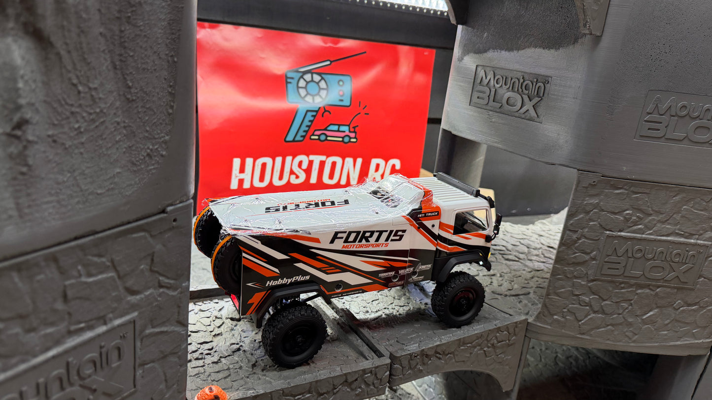 HobbyPlus 1/18 4WD Fortis Rally Raid Truck RTR Brushless White HBP1810820-WH