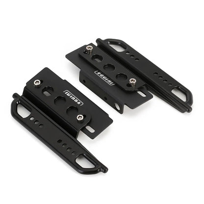 SCX24-80BK INJORA 2PCS Metal Rock Sliders Side Pedal for Axial SCX24 Jeep Wrangler Deadbolt Bronco
