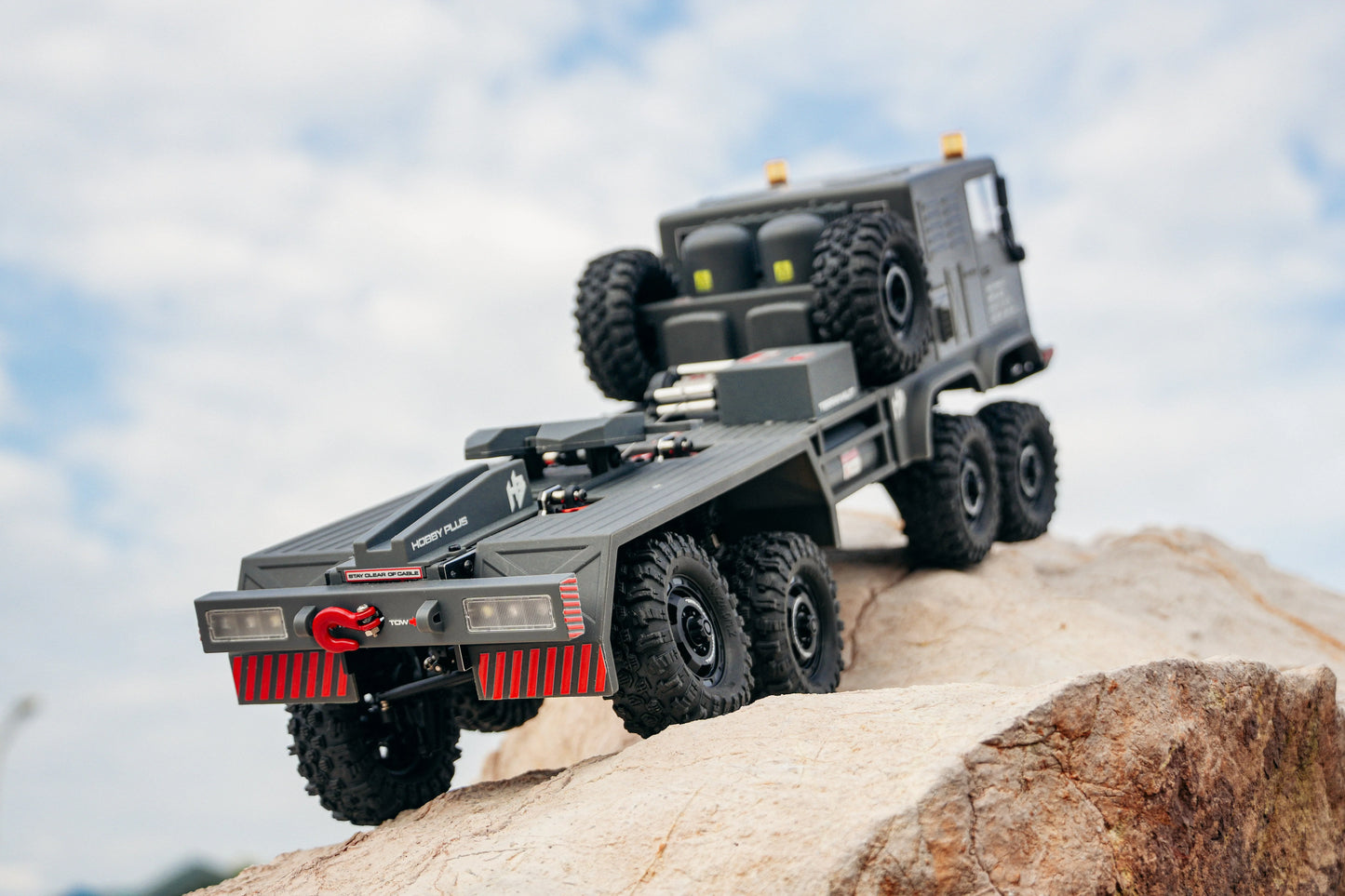 HobbyPlus CR-18P Terranaut 8X8 AWS RC Crawler - Gray
